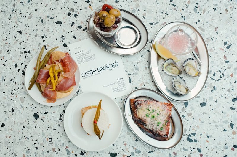 Sips Snacks the Wine Bar the International