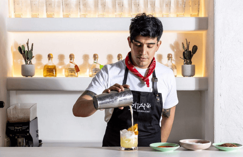 Gitano Cocktail Making